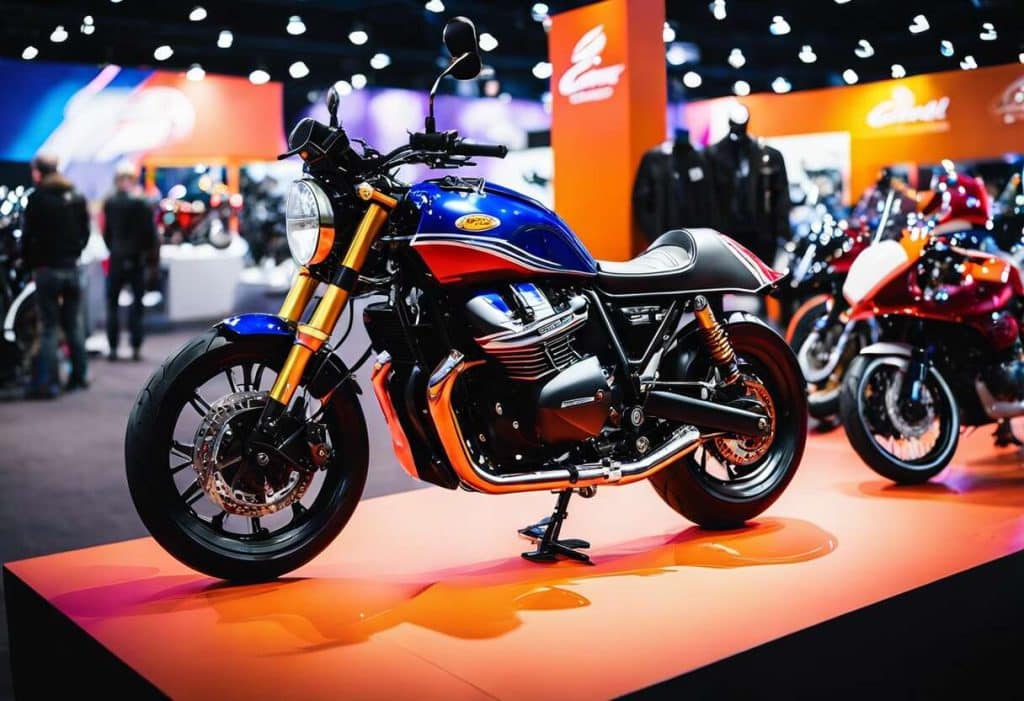 Les accessoires moto phares présentés en exposition cette année