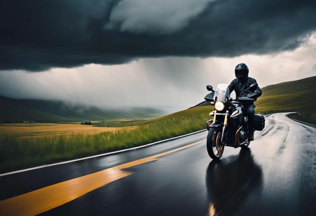 Météo et conduite à moto : gérer les imprévus climatiques en voyage