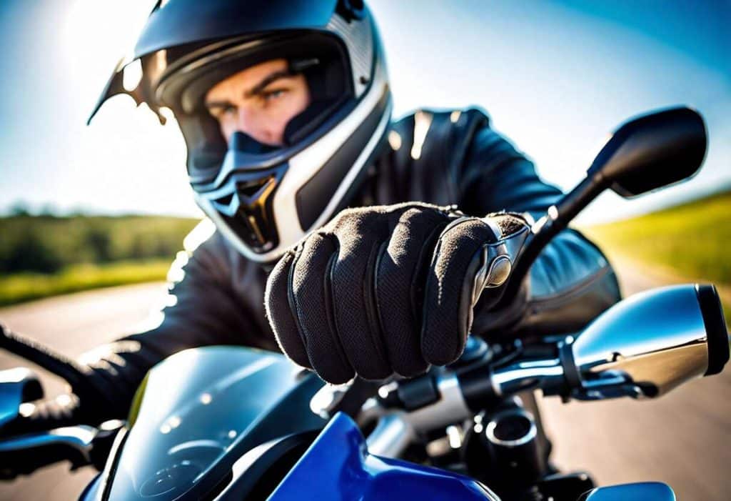Gants de moto pour l'été : les meilleurs matériaux respirants