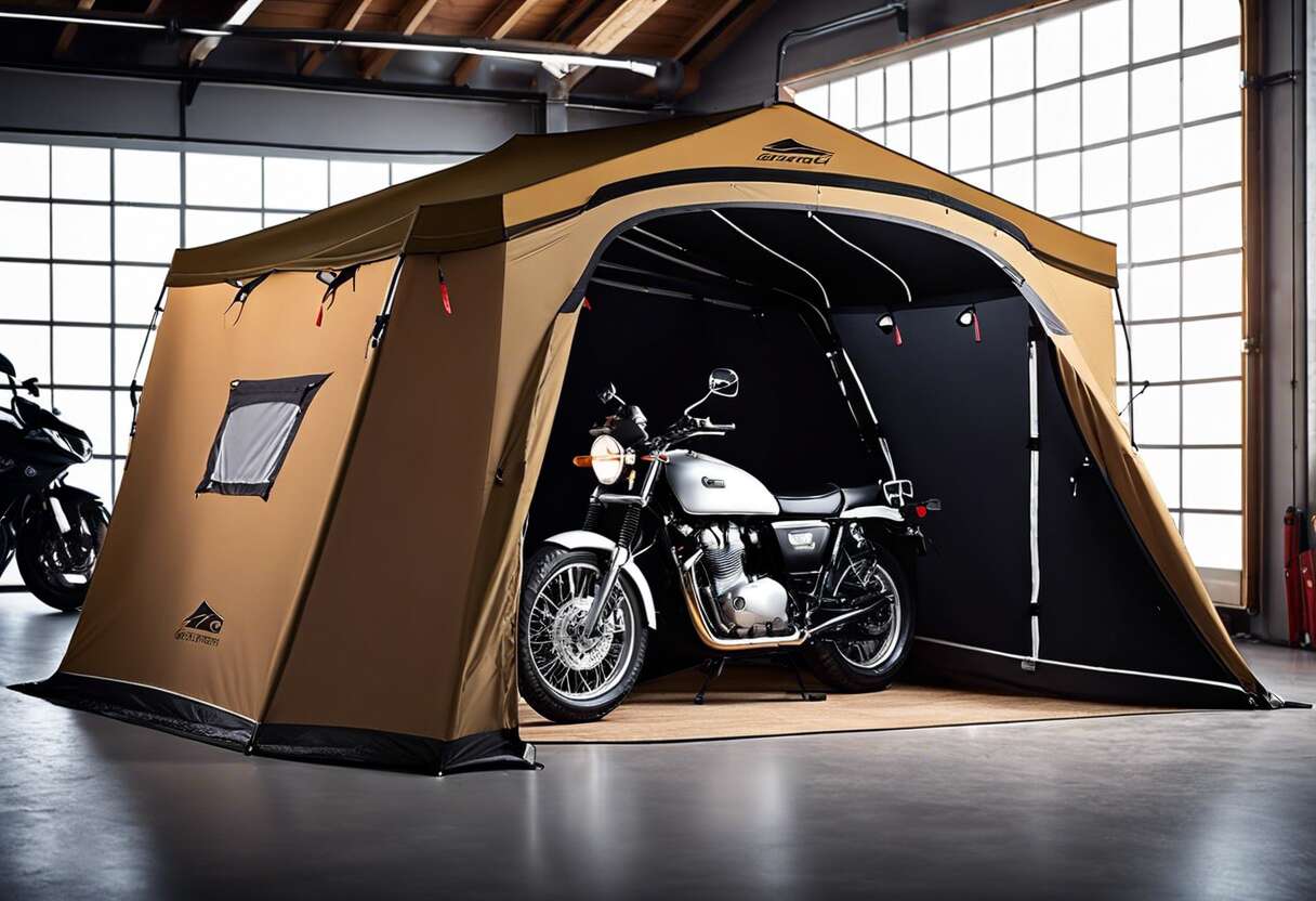 Comment stocker sa tente moto en hiver en attendant les beaux jours ?