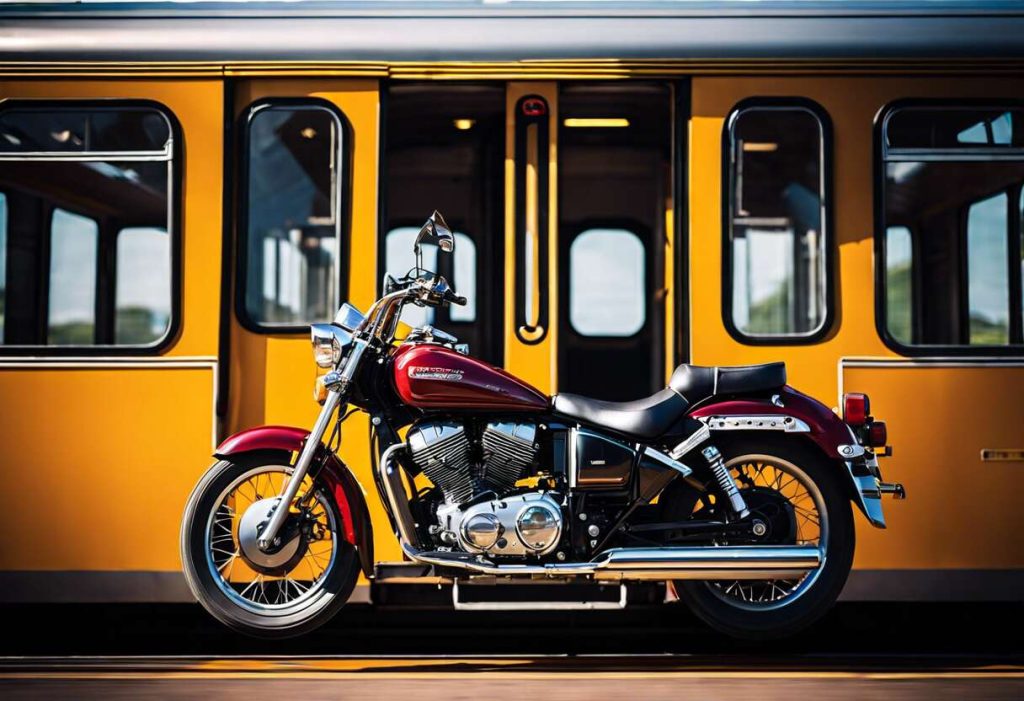 Comment transporter sa moto par train : guide complet